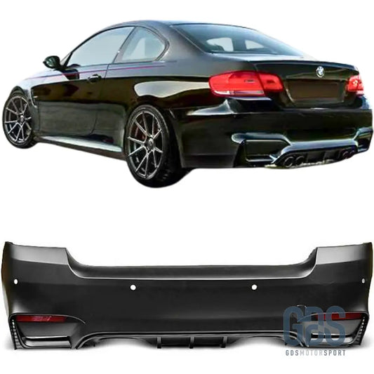 Pare Choc arrière Look M4 BMW serie 3 E92 coupe E93 cabriolet - GDS Motorsport