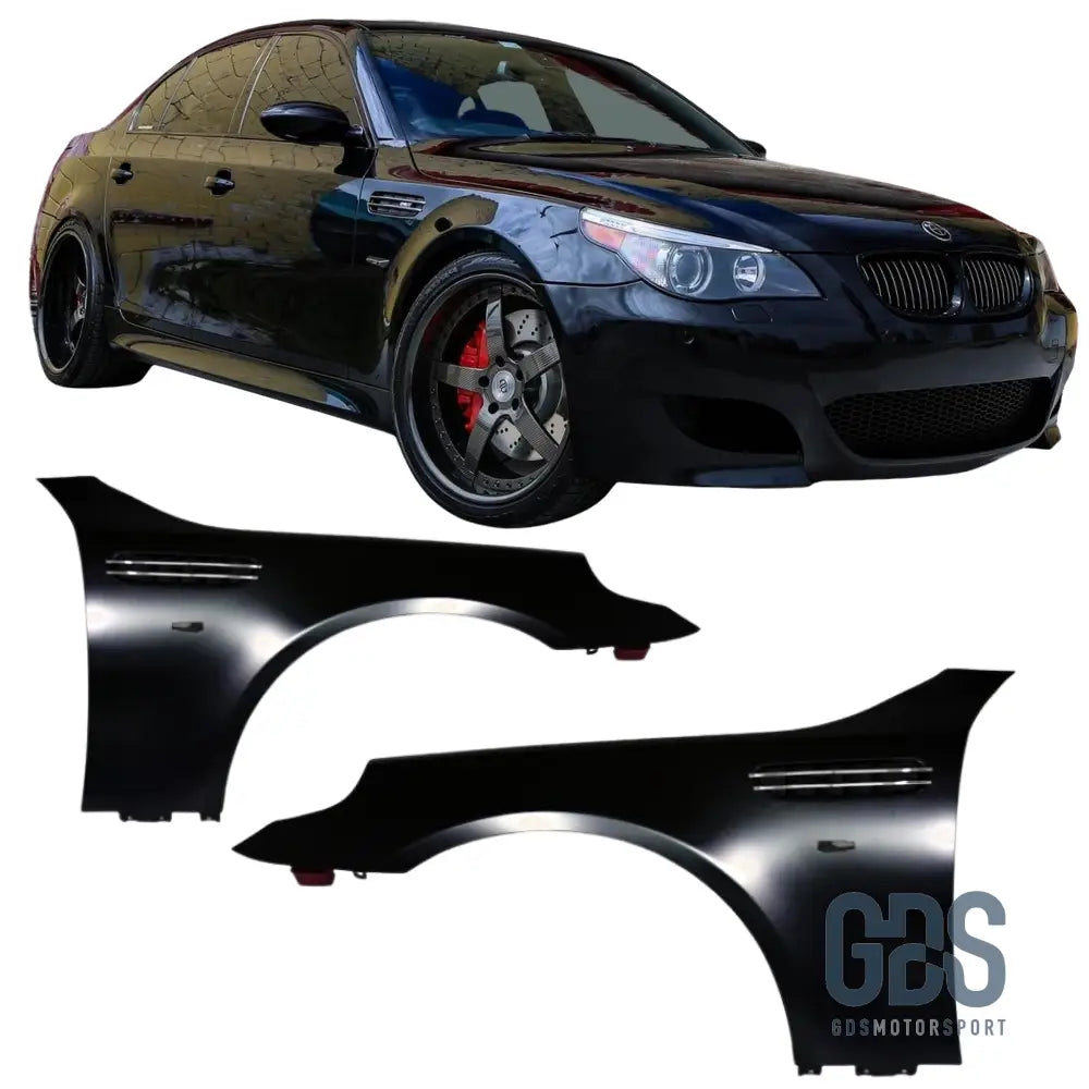 2 Ailes avants look M5 pour BMW Série 5 E60 et E61 - Pare Choc kit carrosserie - GDS Motorsport