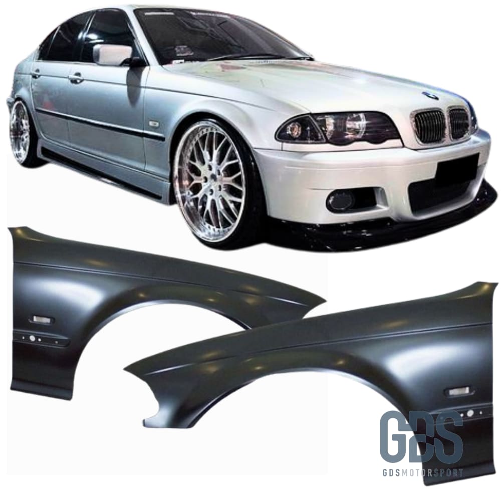 Ailes avant BMW Serie 3 E46 Berline/ Touring Phase 1 de 1998 à 2001 - Pare Choc kit carrosserie - GDS Motorsport