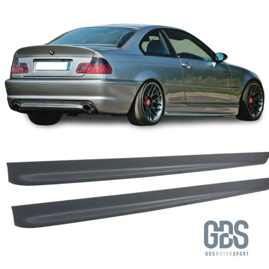 2 Bas de Caisse PACK M2 BMW Serie 3 E46 Coupe / Cabriolet - Pare Choc kit carrosserie - GDS Motorsport