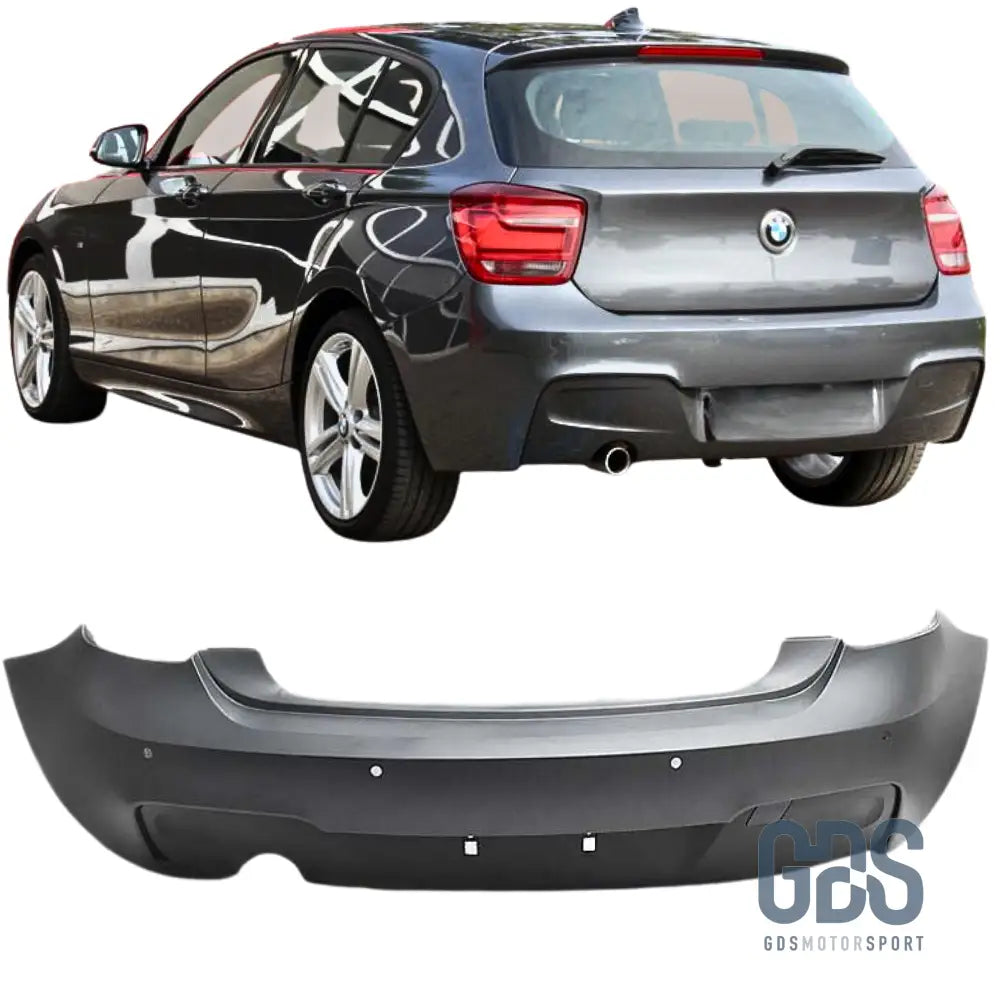 Pare choc arrière Pack M pour BMW F20/ F21 Phase 1 Sortie simple gauche - Choc kit carrosserie - GDS Motorsport
