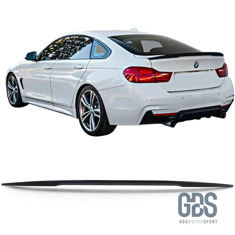 Aileron Becquet arriere Look M performance pour BMW F36 Grand Coupé Noir Brillant - Pièces de châssis et carrosserie - GDS Motorsport