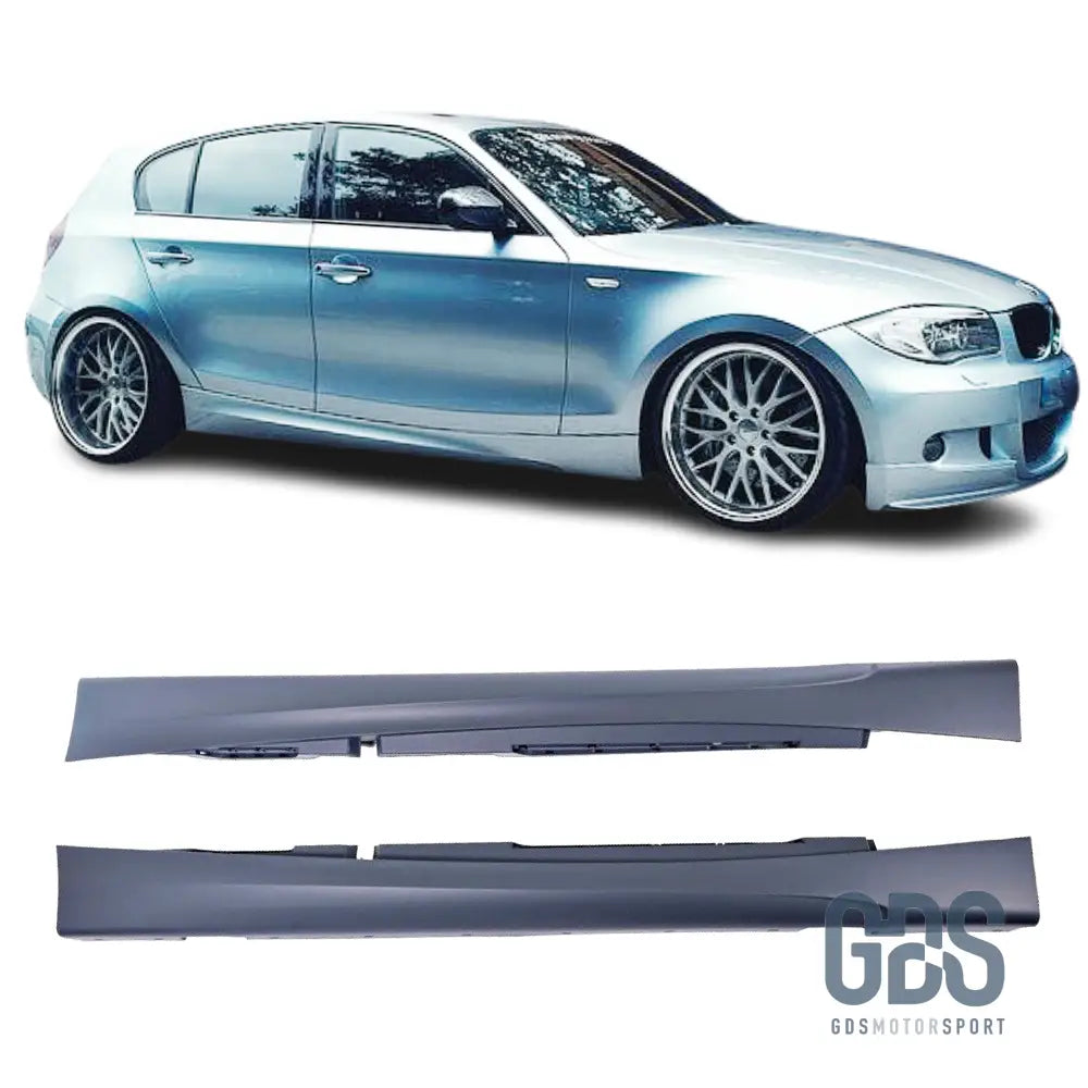 Bas de caisse Pack M pour BMW Serie 1 E87 5 portes - Pare Choc kit carrosserie - GDS Motorsport