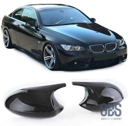 Coques rétroviseur VRAI Carbone BMW Look M3 E92 Coupé E93 Cabrio 06-10 Phase 1 - Pieces carbone - GDS Motorsport