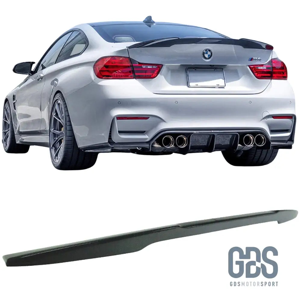 Aileron Becquet arriere Look Carbonne 3D Type M performance pour BMW M4 F82 - Pièces de châssis et carrosserie - GDS Motorsport