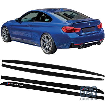 Lames de Bas caisse avec stikers M Performance pour BMW F32/ F33/ F36 - Pour F33 - Pièces châssis et carrosserie - GDS Motorsport