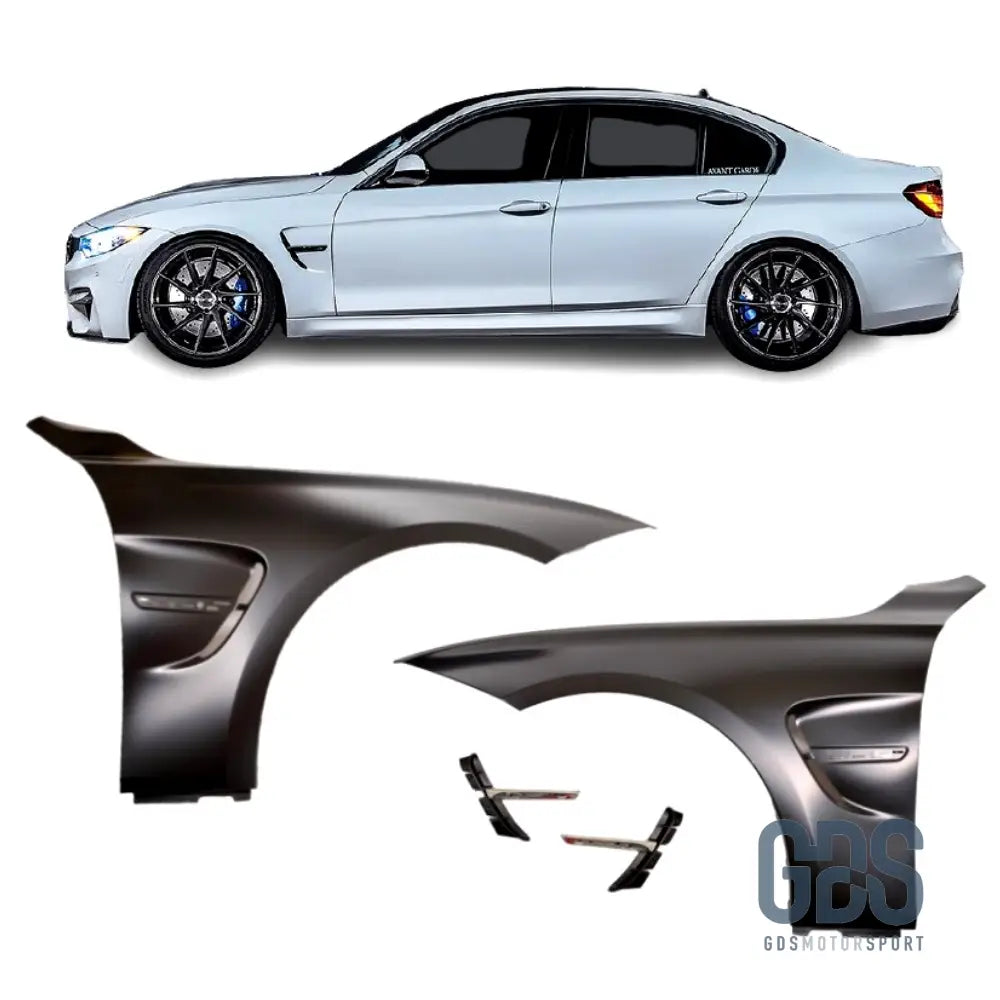 Pack Ailes avant Look M3 F80 pour BMW F30 berline / F31 Touring - Éléments de carrosserie - GDS Motorsport