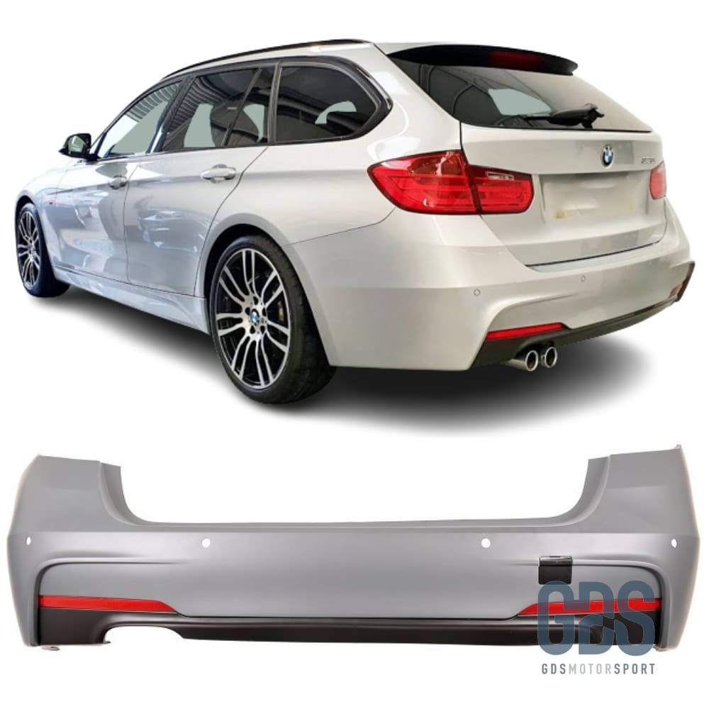 Pare choc arriere Pack M pour BMW F31 Touring Sortie double gauche - Choc kit carrosserie - GDS Motorsport