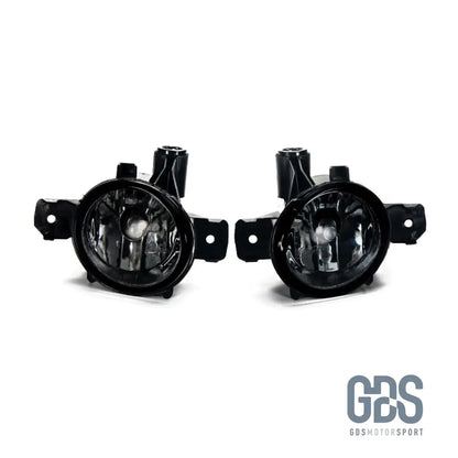 Pair Antibrouillards BMW Serie 1 E81 E82 E87 E88 - Fumé Noir - PHARES FEUX - GDS Motorsport