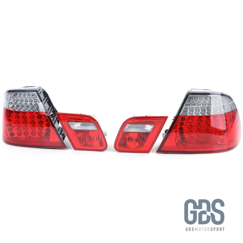 Feux arrière Full LED Blanc cristal pour BMW E46 Coupé de 1999 à 2006 - PHARES FEUX - GDS Motorsport