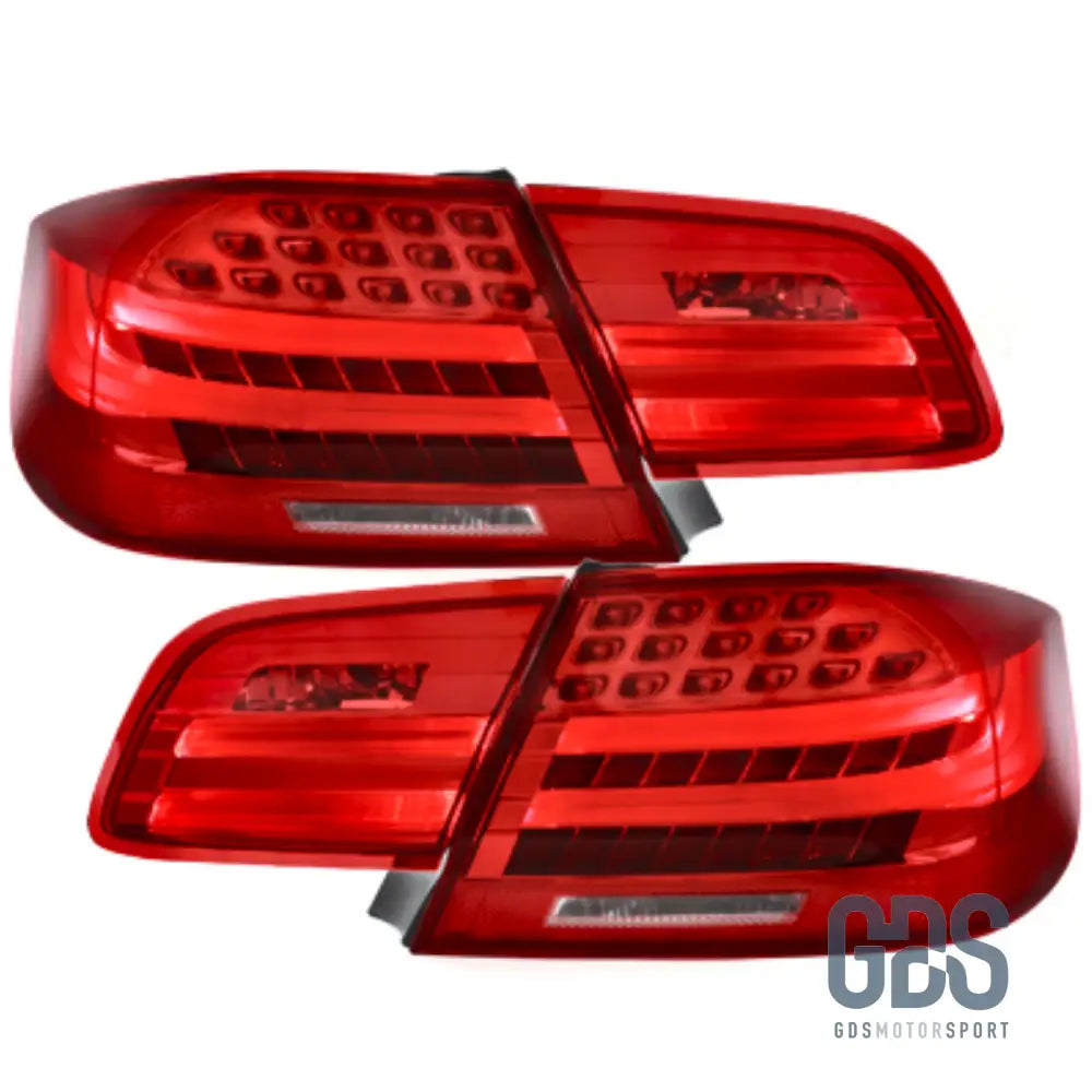 Feux arrière LED Light bar look LCI BMW Serie 3 E92 Coupé Phase 1 2006 a 2010 - PHARES FEUX - GDS Motorsport