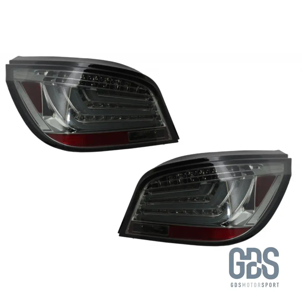 Feux arrières à Barre full LED Fond Noir pour BMW E60 Berline Phase 1 - PHARES FEUX - GDS Motorsport