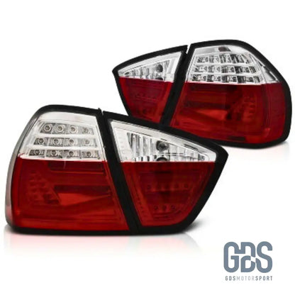 Feux arrières LED Light Bar pour BMW Série 3 E90 Rouge et Blanc - Éclairage de véhicule - GDS Motorsport