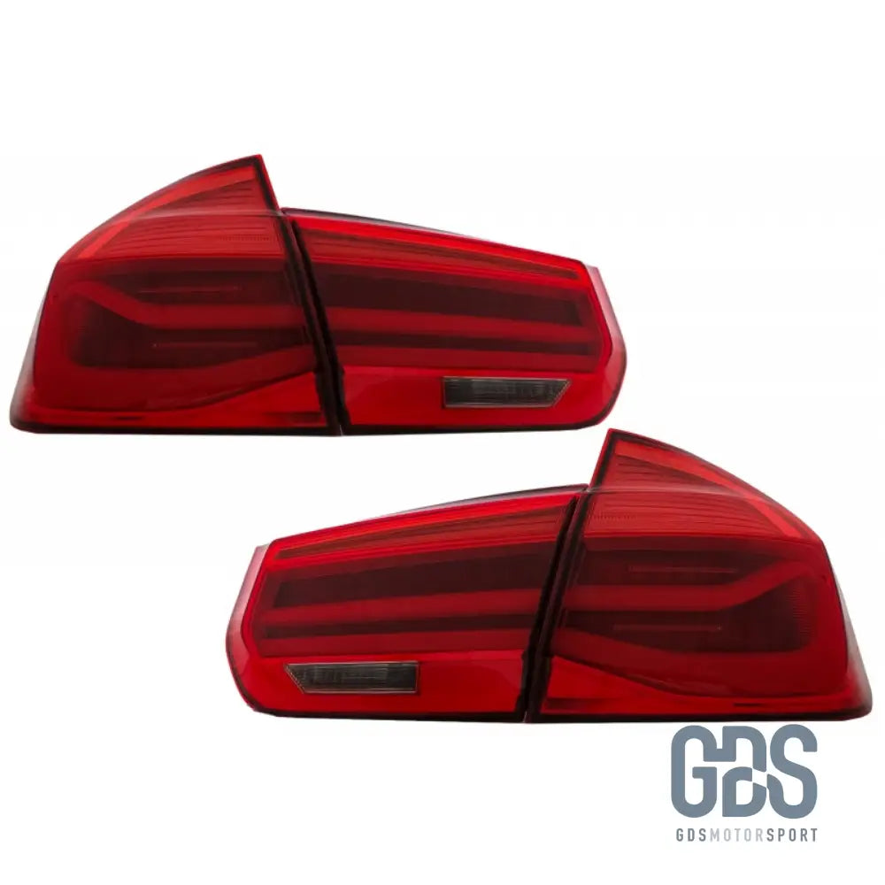 Feux arrières LED Light Bar Dynamique pour BMW Série 3 F30 Rouge - Éclairage de véhicule - GDS Motorsport