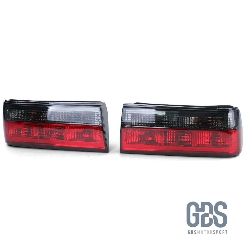 Feux arrieres rouge fumé noir pour BMW E30 phase 2 - PHARES FEUX - GDS Motorsport