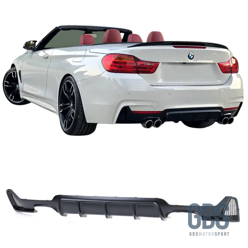 Diffuseur M performance pour BMW F32/ F33/ F36 4 Sorties échappement - Éléments de carrosserie - GDS Motorsport