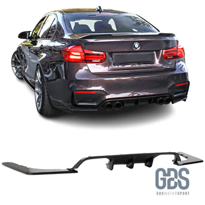 Diffuseur M performance pour Pare choc look M3 BMW F30 Noir Brillant - Éléments de carrosserie - GDS Motorsport