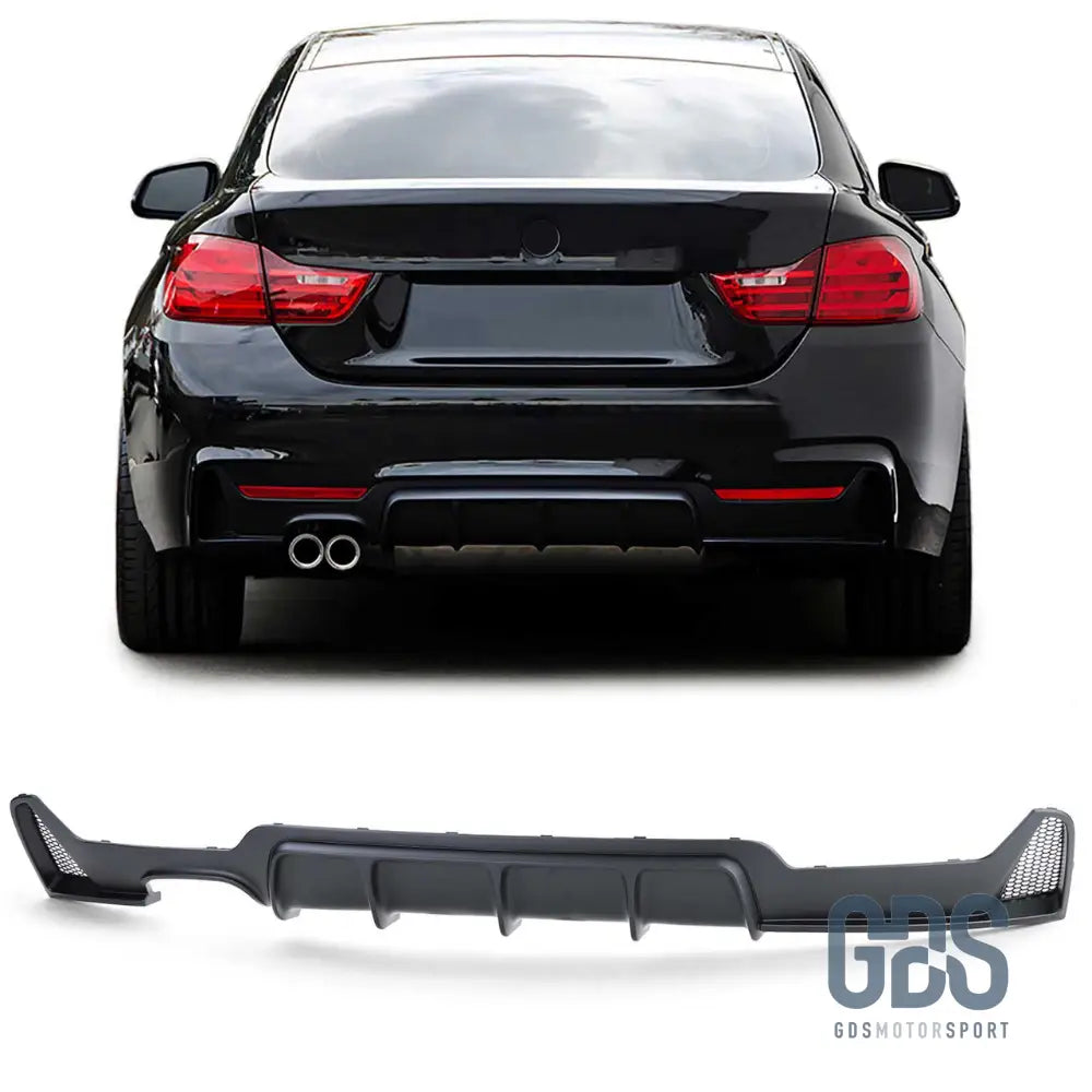Diffuseur M performance pour BMW F32/ F33/ F36 Sortie Double gauche - Éléments de carrosserie - GDS Motorsport