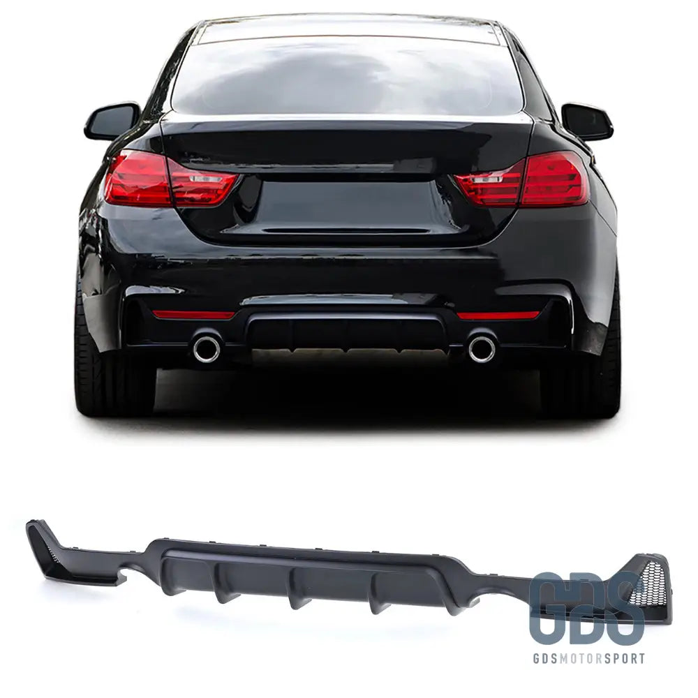 Diffuseur M performance pour BMW F32/ F33/ F36 Sortie gauche/droite 435 I/D 440i - Éléments de carrosserie - GDS Motorsport