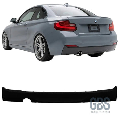 Rajout de pare-choc arrière look origine sortie simple gauche pour bmw série 2 f22 f23 pack m - diffuseur