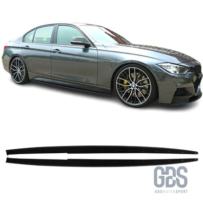Rajouts de bas caisse lames m performance pour bmw série 3 f30 / f31 avec pack - bas caisses