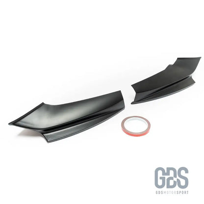 Rajouts splitters de pare-choc pack m pour bmw série 5 f10 berline & f11 touring (2010-2017) - lame splitter