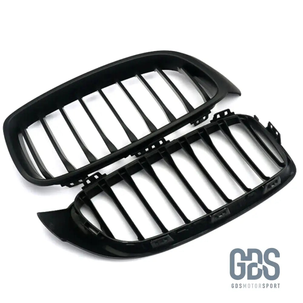2 Grilles de calandre Noir Mate pour BMW F32/ F33/ F36 Simple lame - calandres - GDS Motorsport