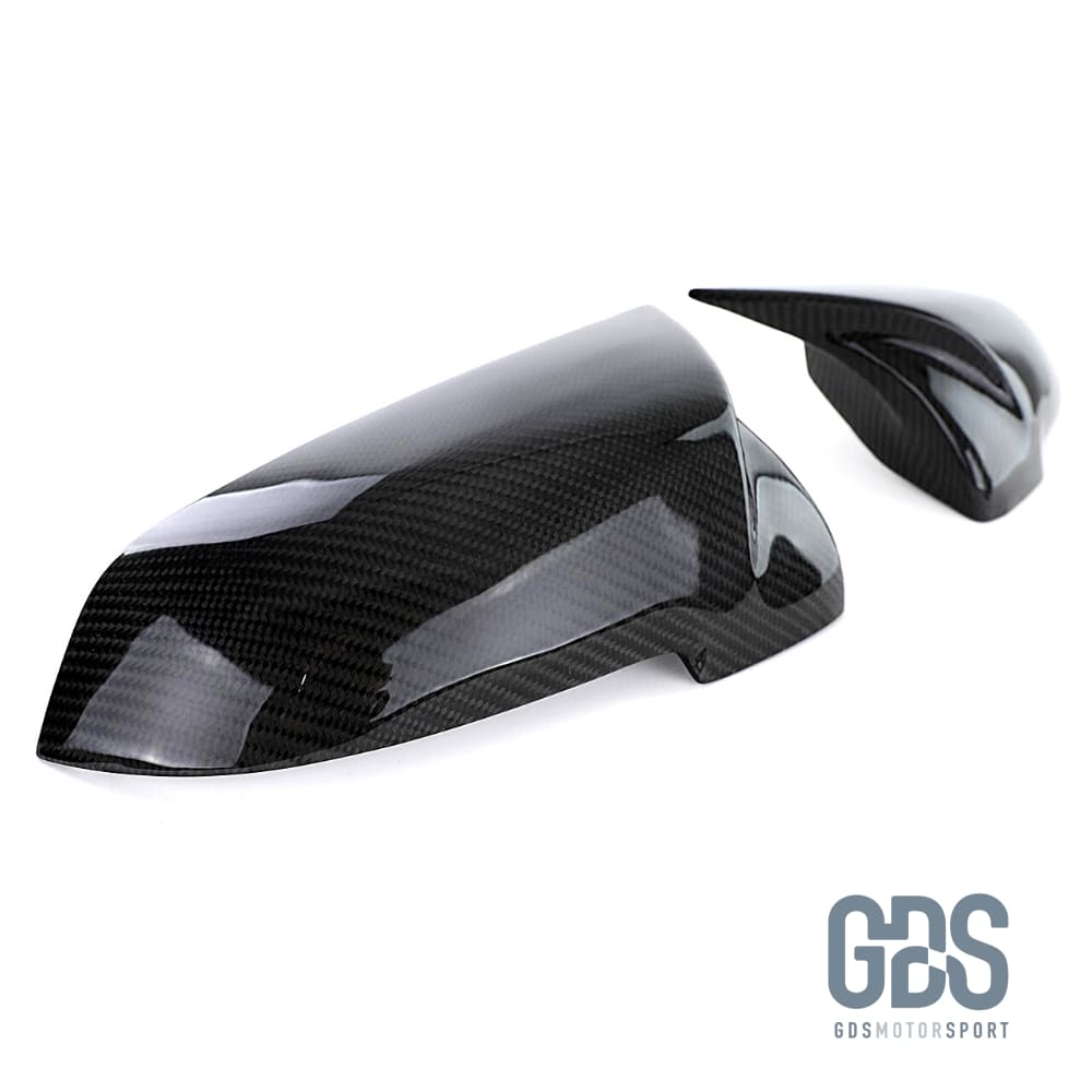 Coques de rétroviseur en vrai Carbone look M Performance pour BMW F10 / F11 Phase 2 - Pieces carbone - GDS Motorsport