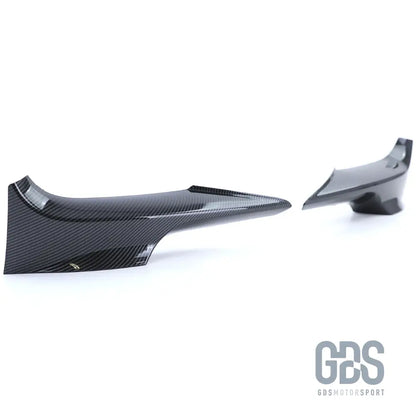 Splitters rajout pare-choc avant pack m bmw e92 e93 phase 1 look carbone - lame splitter