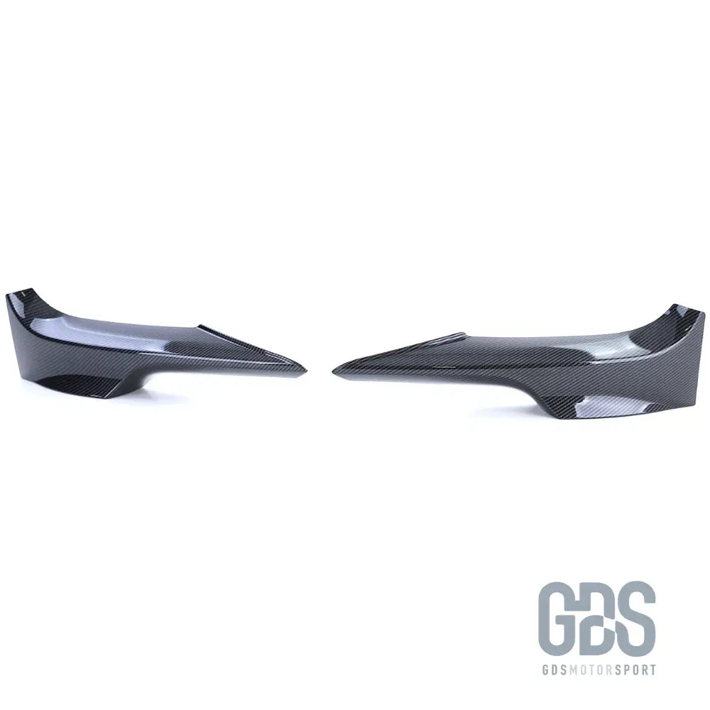 Splitters rajout pare-choc avant pack m bmw e92 e93 phase 1 look carbone - lame splitter
