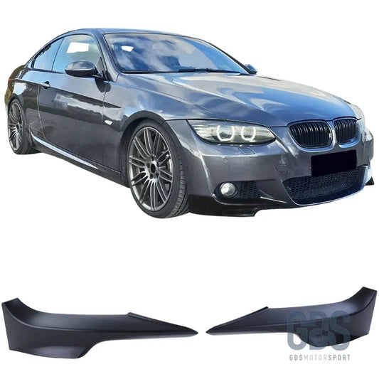 Splitters rajout pare-choc avant pack m bmw série 3 e92 e93 phase 1 - lame splitter