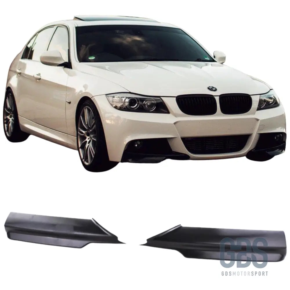 Splitters rajouts pare-choc avant pack m bmw série 3 e90 e91 phase 1 - lame splitter