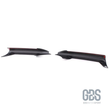 Splitters rajouts pare-choc avant pack m bmw série 3 e90 e91 phase 1 - lame splitter