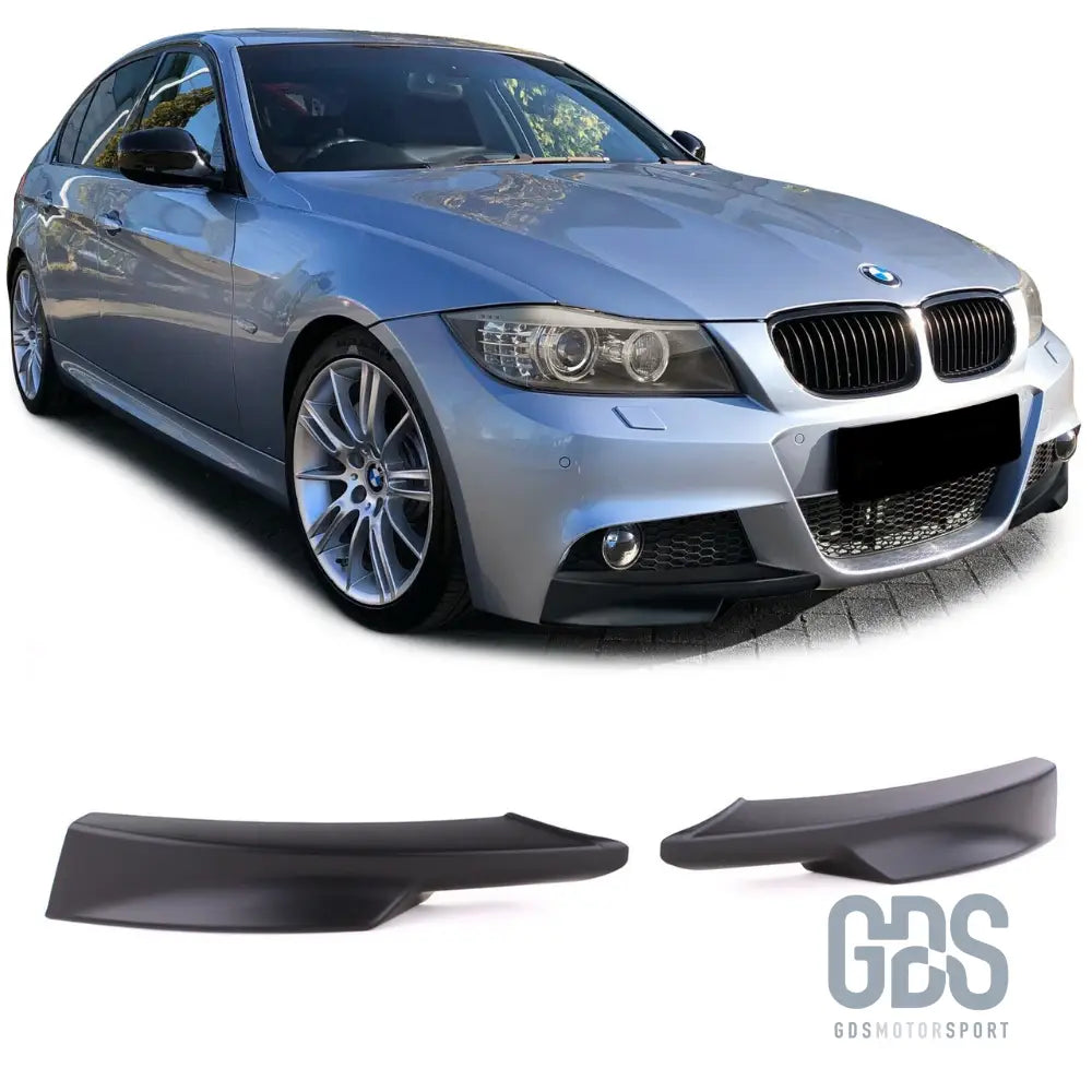 Splitters rajouts pare-choc avant pack m bmw série 3 e90/e91 phase 2 lci - lame splitter