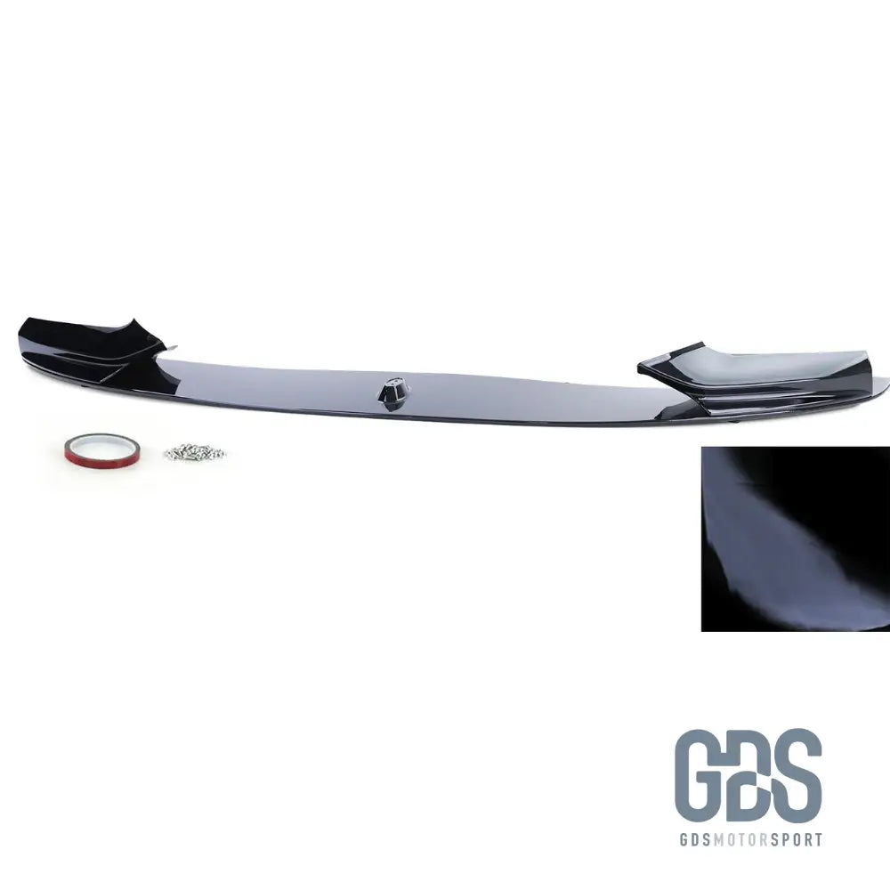 Lame M Performance noir Brillant pour pare choc avant BMW F10 / F11Pack - Pare Choc kit carrosserie - GDS Motorsport