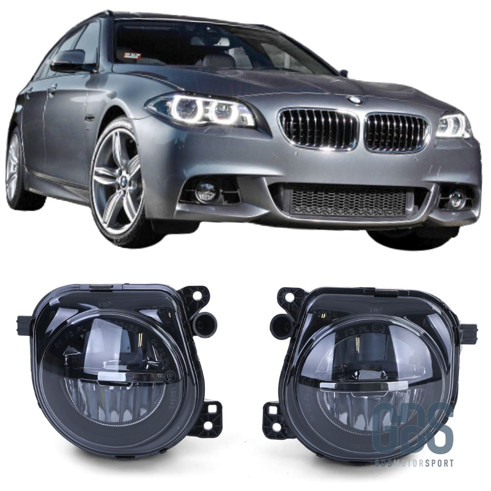 Kit 2 antibrouillards LED BMW Série 5 F10 F11 M5 pack M / phase LCI - PHARES FEUX - GDS Motorsport