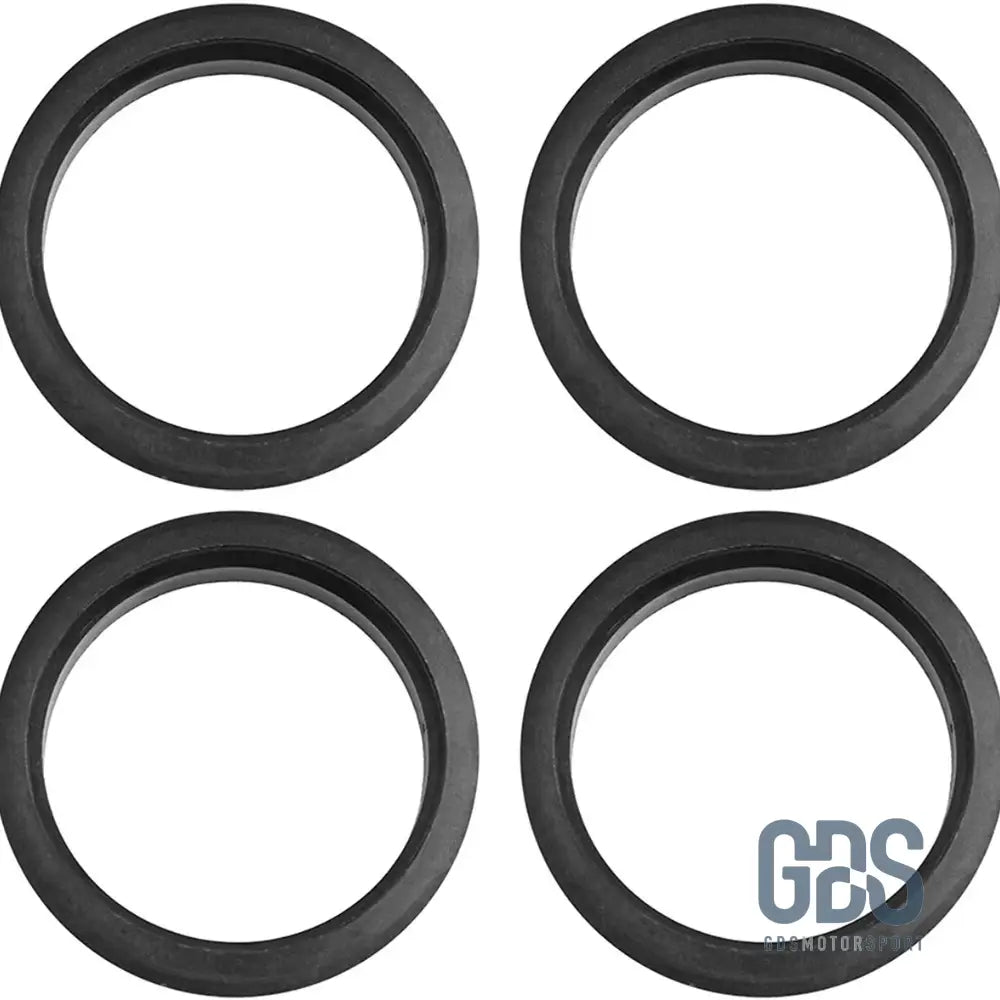 Kit 4 bagues de centrage ⌀73,0 extérieur ⌀57,1 intérieur pour jante aluminium - Cales elargisseurs - GDS Motorsport