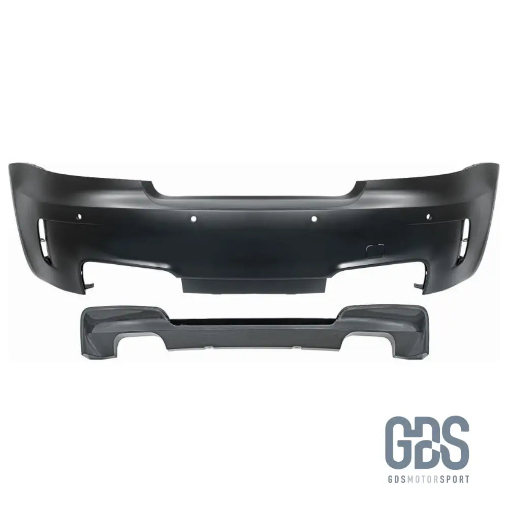 Pare choc arrière LOOK SERIE 1M pour BMW E82 E88 Coupe / Cabriolet - Avec PDC - Choc - GDS Motorsport