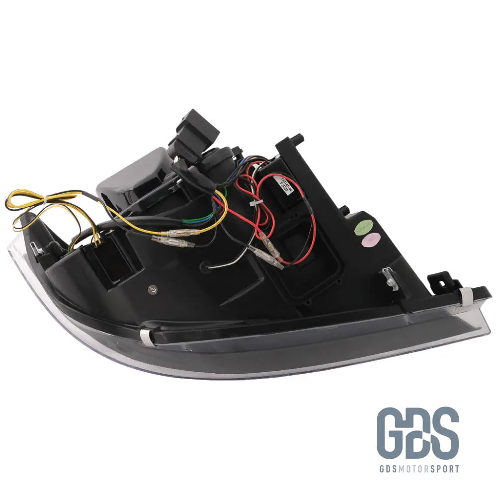 Phares Ange Eyes LED 3D Blanc BMW E90 / E91 Ph 2 LCI de 2008 a 2012 - PHARES FEUX - GDS Motorsport