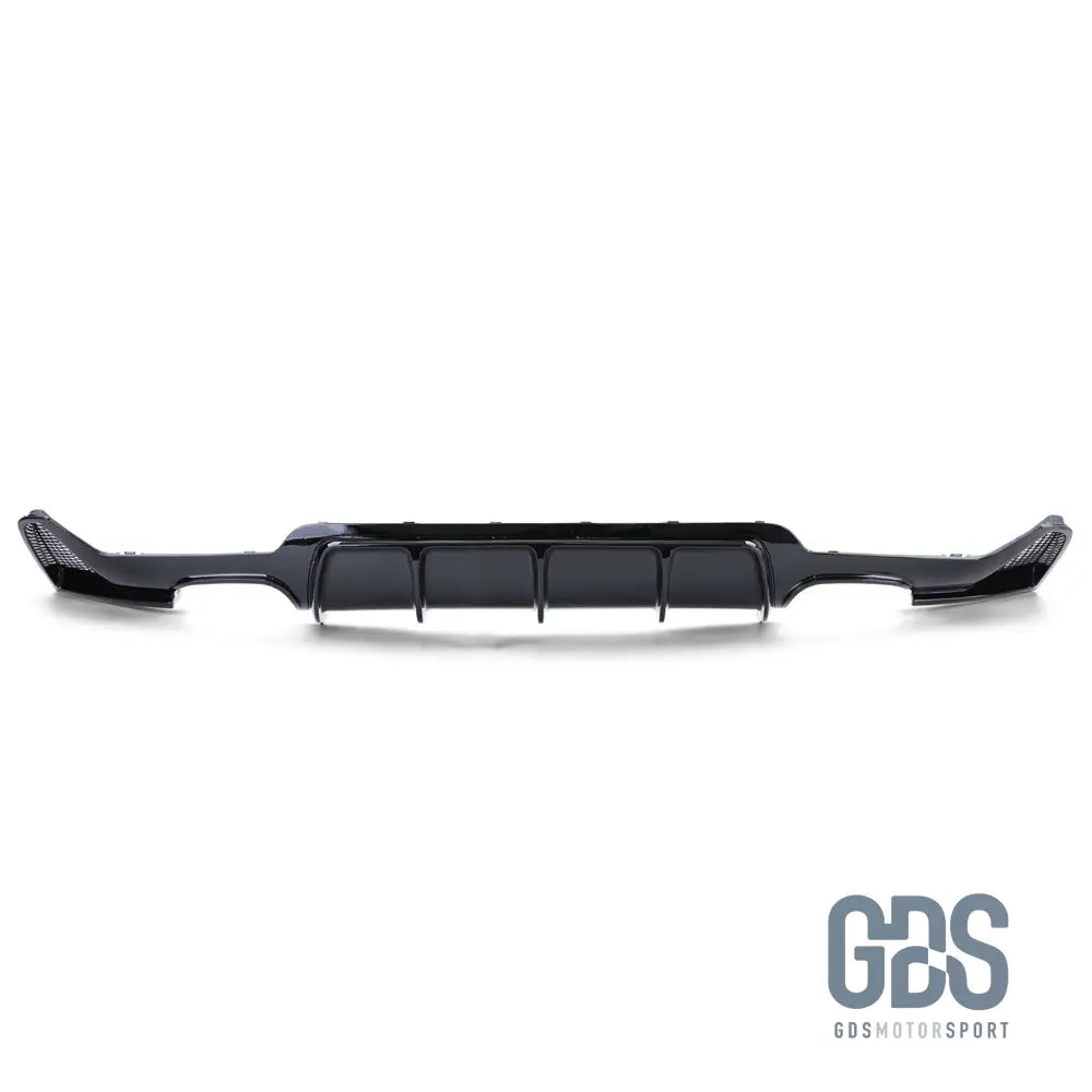 Diffuseur M performance Noir Brillant pour BMW F32/ F33/ F36 4 Sorties échappement - Éléments de carrosserie - GDS Motorsport