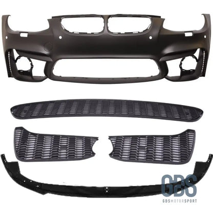 Pare choc avant Look M4 BMW serie 3 E92 coupé E93 cabriolet Ph2 10-14 - Choc - GDS Motorsport