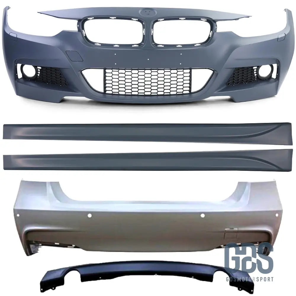 Kit complet Pack M pour BMW F30 berline Class Edition - Sorties Gauche / Droite 335/340 - Pare Choc kit carrosserie - GDS Motorsport