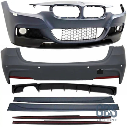 Kit complet Pack M Performance pour BMW F31 Touring - Sortie Double Gauche - Pare Choc kit carrosserie - GDS Motorsport