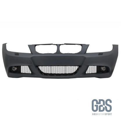 Pare choc avant BMW Pack M serie 3 E90/E91 LCI de 2009 a 2011 avec antibrouillards - Sans PDC - Choc - GDS Motorsport