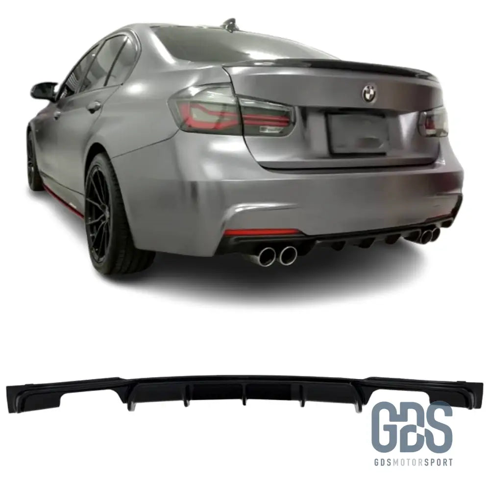 Diffuseur M performance pour BMW F30 / F31 4 Sorties échappement - Éléments de carrosserie - GDS Motorsport