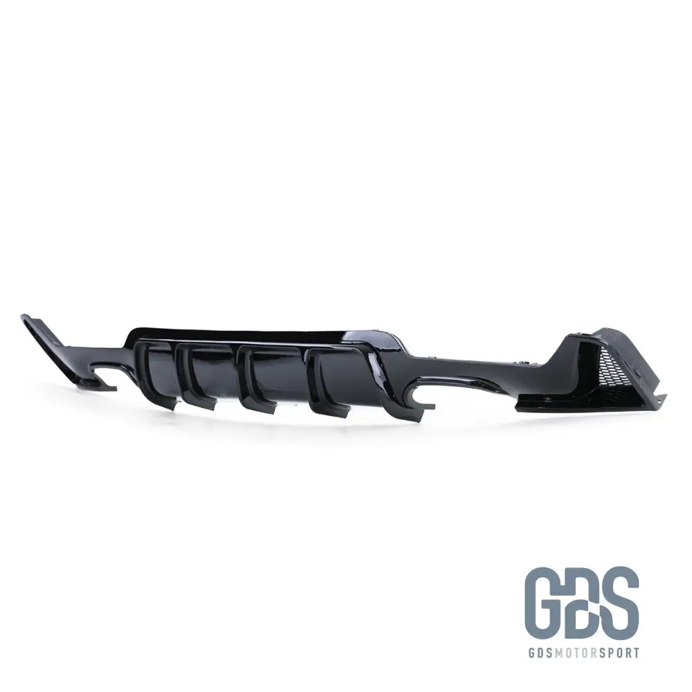 Diffuseur M performance Noir Brillant pour BMW F32/ F33/ F36 4 Sorties échappement - Éléments de carrosserie - GDS Motorsport