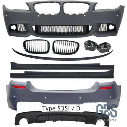 Pack M Complet pour BMW F10 Berline Phase 1 Performance Edition - style 535 I/d - Pare Choc kit carrosserie - GDS Motorsport