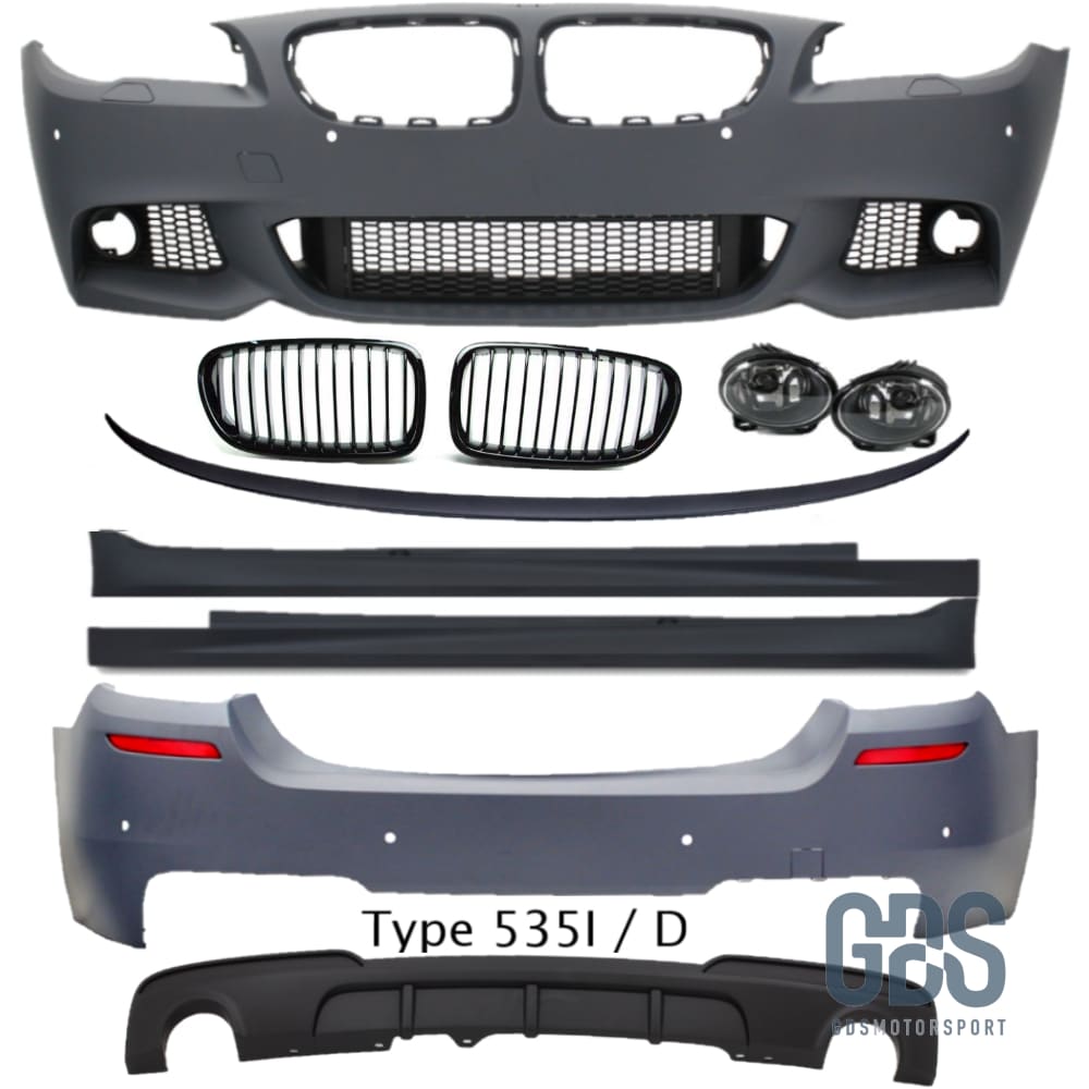 Pack M Complet pour BMW F10 Berline Phase 1 Performance Edition - style 535 I/d Pare Choc kit carrosserie GDS Motorsport