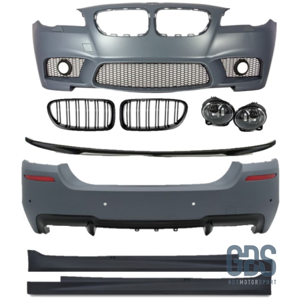 Kit Look M5 BMW F10 Berline Phase 2 LCI Class Edition avec antibrouillards - Pare Choc kit carrosserie - GDS Motorsport
