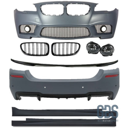 Kit Look M5 BMW F10 Berline Phase 2 LCI Class Edition avec antibrouillards - Pare Choc kit carrosserie - GDS Motorsport